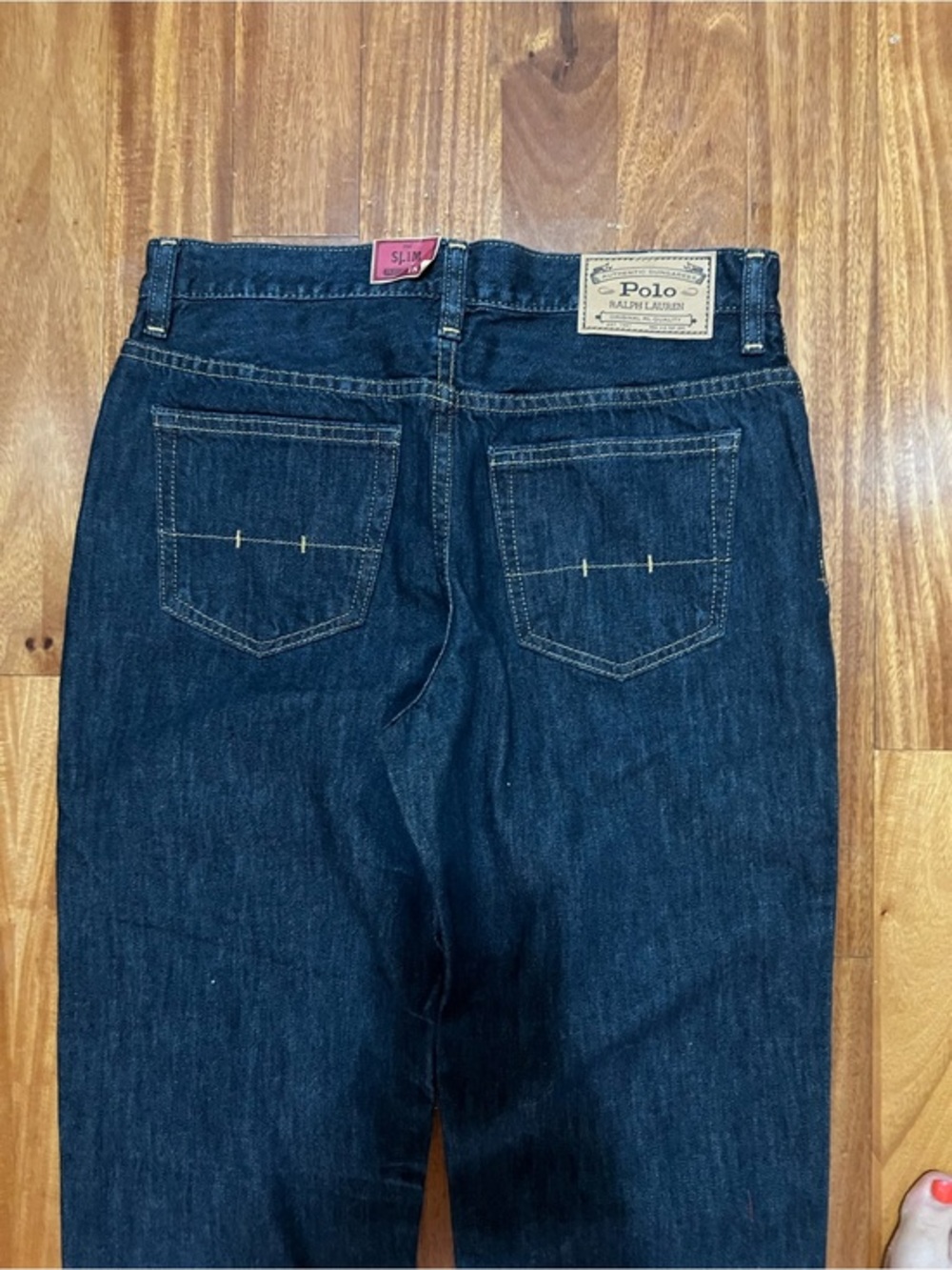 Polo Ralph Lauren Indigo “The Slim”Straight Leg Jeans 18